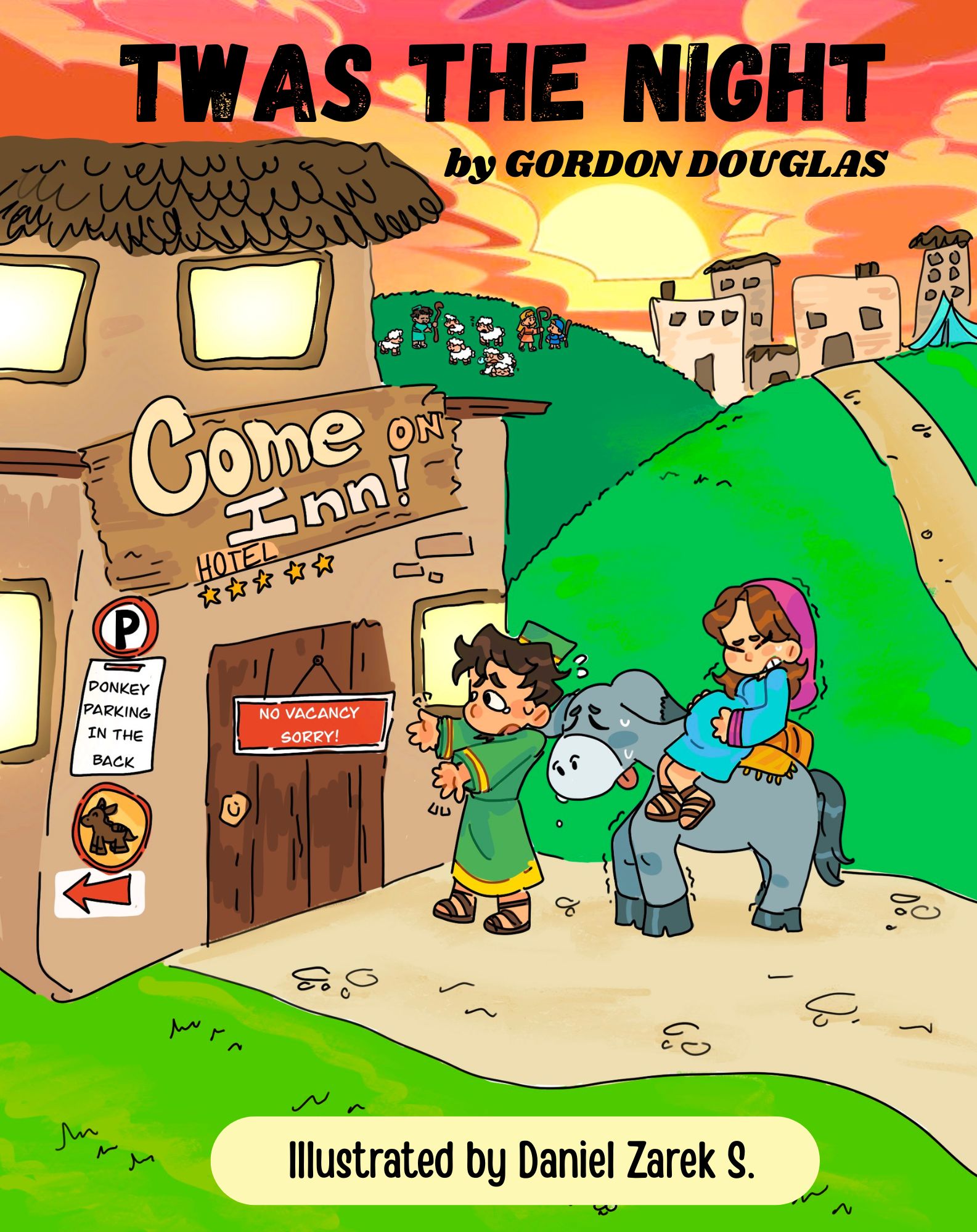 Cover of the delightful children's 'Twas The Night